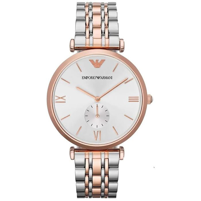 Emporio Armani Women Three-Hand Stainless Steel Watch 