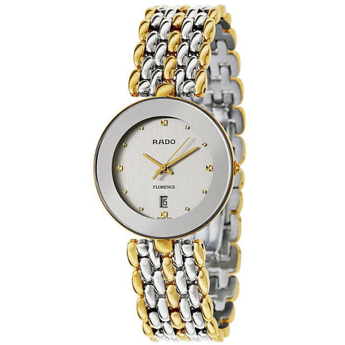 Rado straps Florence Regional Strap Enlarge image Two-Tone Stainless steel bracelet Unisex Watch